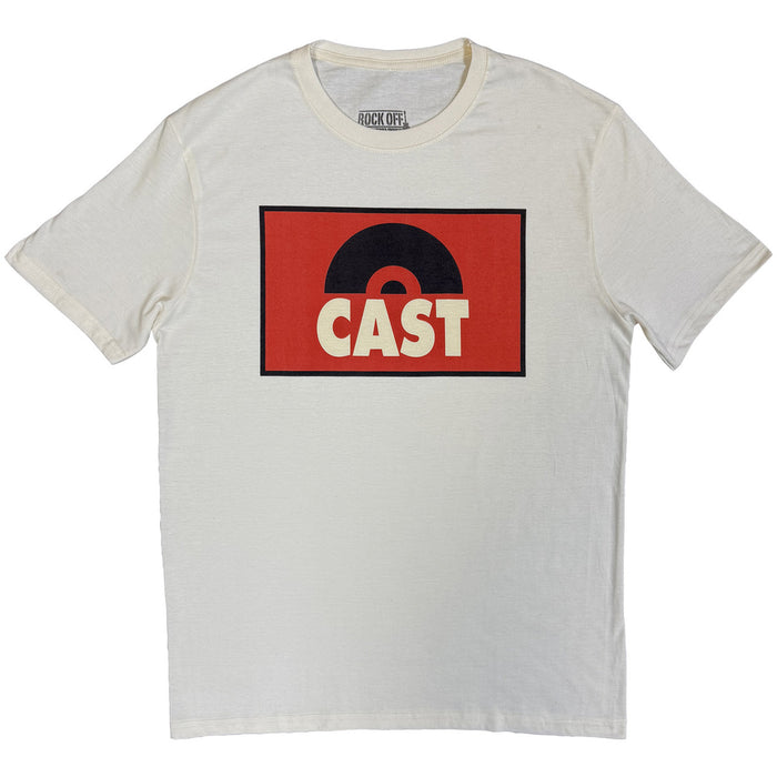 Cast Square Logo Natural Colour Small T-Shirt