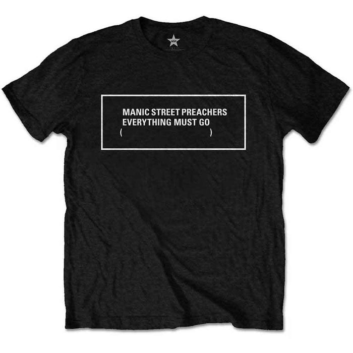 Manic Street Preachers Everything Must Go Black Medium Unisex T-Shirt