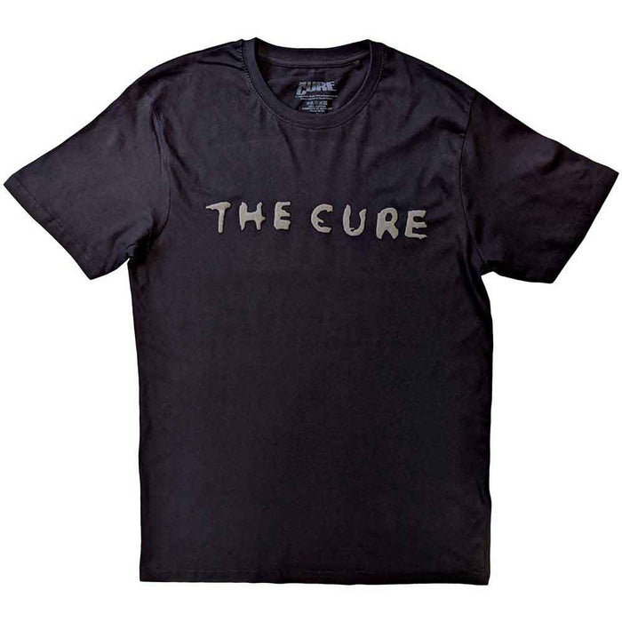 The Cure Circle Logo Hi-Build Black XX-Large Unisex T-Shirt