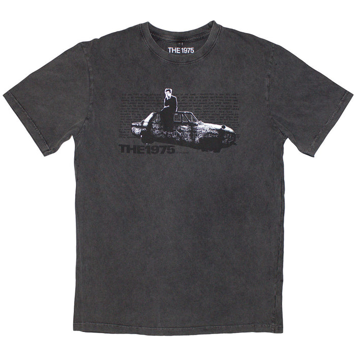 The 1975 Car Photo Charcoal Grey Stone Wash X-Large T-Shirt