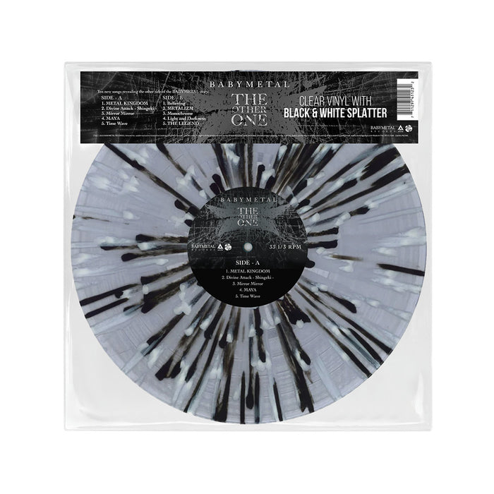 BABYMETAL THE OTHER ONE Vinyl LP Clear w/Black & White Splatter Colour Due Out 12/12/25