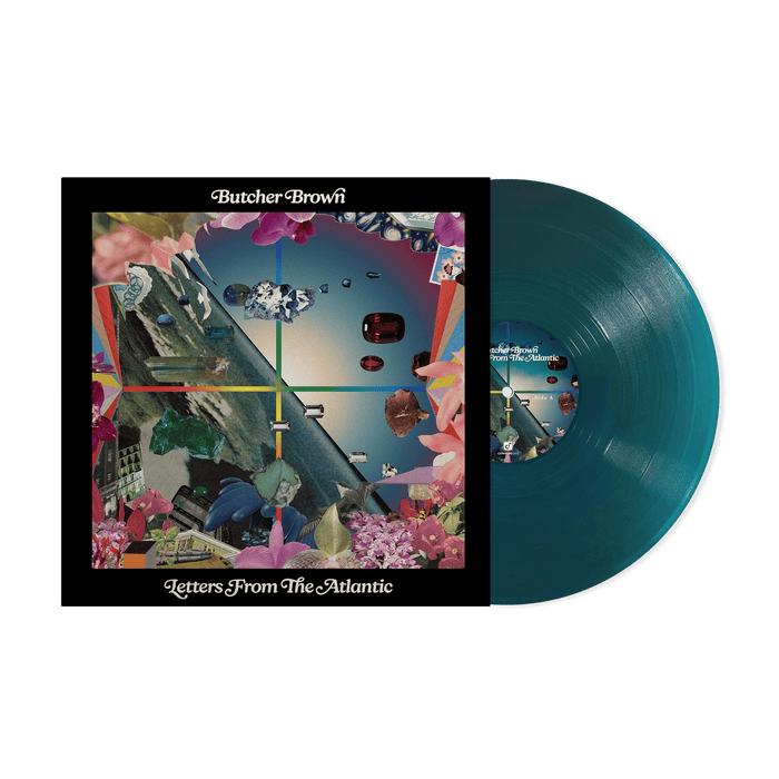 Butcher Brown Letters From The Atlantic Vinyl LP Translucent Sea Blue Colour Due Out 28/03/25