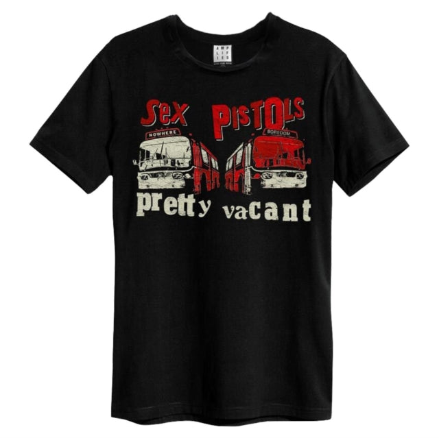 Sex Pistols Pretty Vacant Amplified Black X-Large Unisex T-Shirt