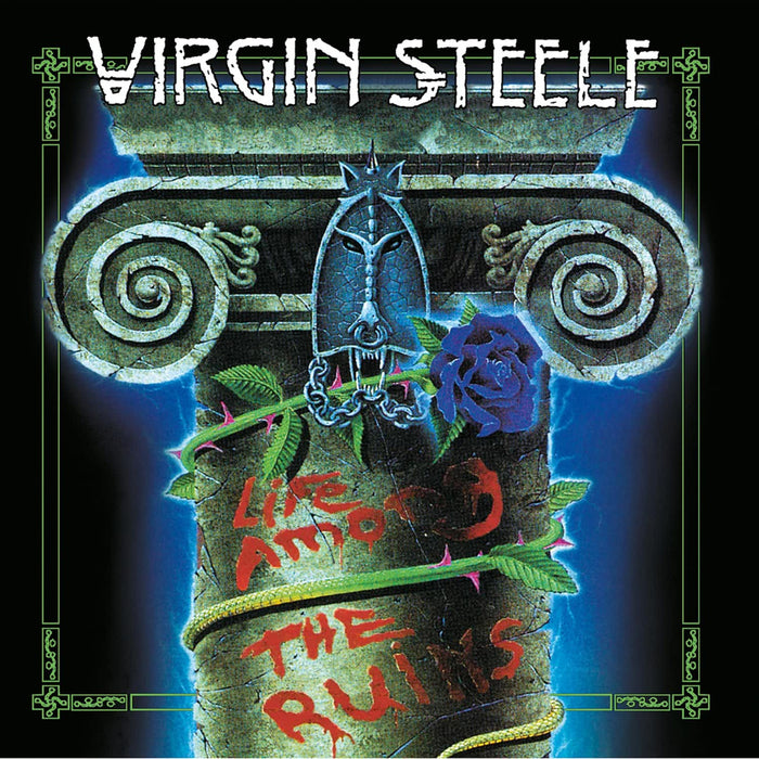 Virgin Steele Life Among The Ruins Vinyl Record LP Solid Blue Colour Due Out 21/08/26