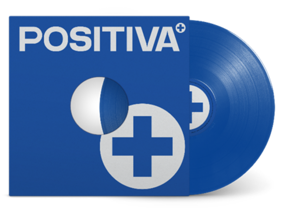 Positiva Sampler 001 12" Vinyl Single Blue Colour 2024