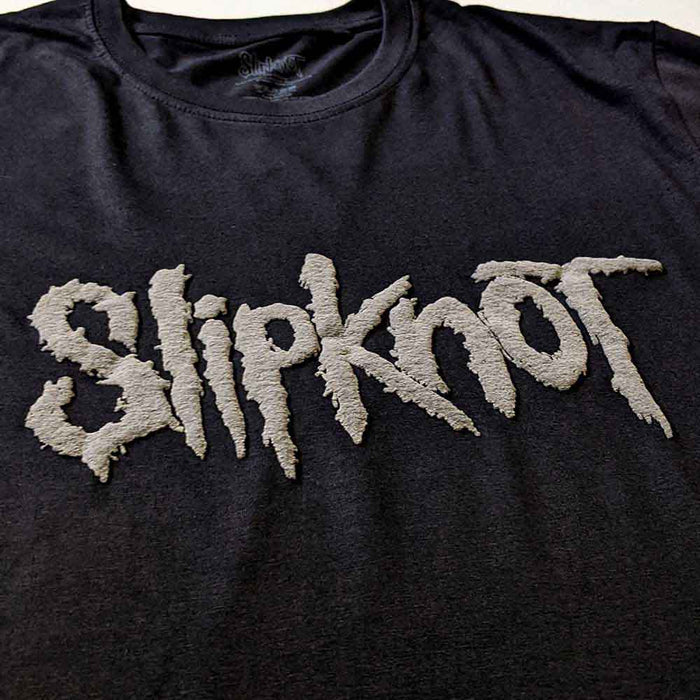 Slipknot Logo High-Build Black XX-Large Unisex T-Shirt