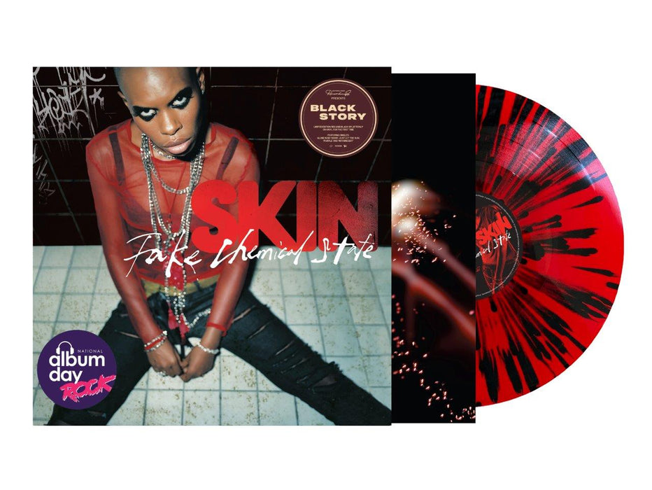 SKIN Fake Chemical State Vinyl LP Red & Black Splatter Colour NAD 2025