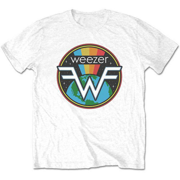 Weezer Symbol Logo White X-Large T-Shirt