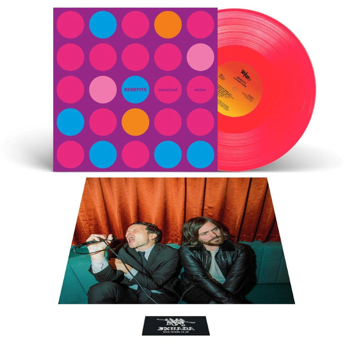 Benefits Constant Noise Vinyl LP Neon Pink Colour Due Out 21/03/25