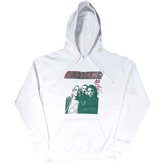 Nirvana Flipper White XX-Large Hoodie