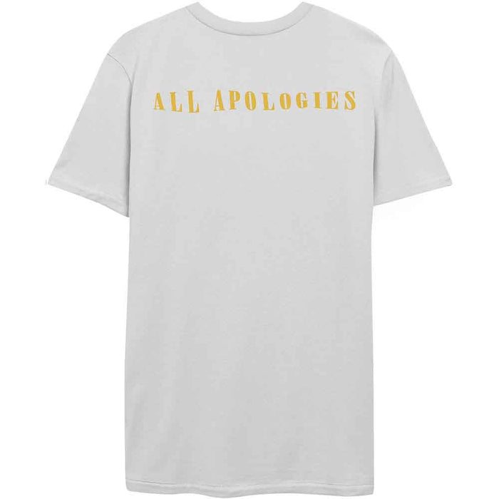 Nirvana All Apologies White Large T-Shirt