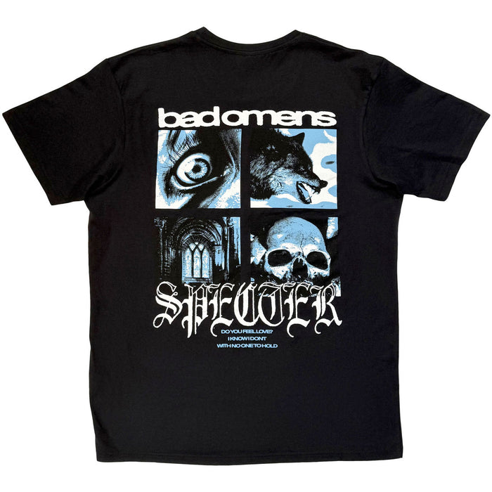 Bad Omens Specter Collage Black XX-Large T-Shirt