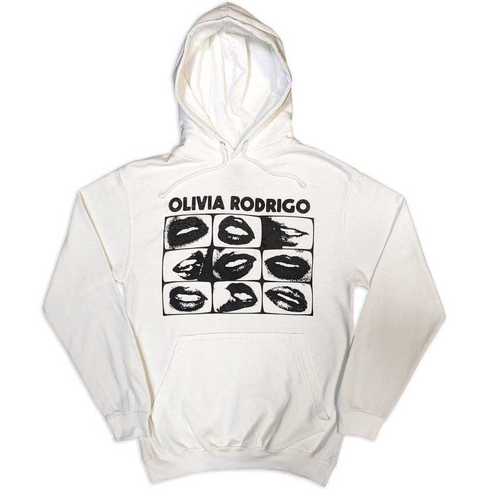 Olivia Rodrigo Threshold Lips White X-Large Hoodie