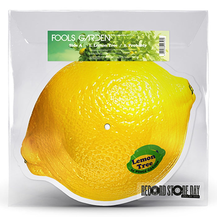Fools Garden Lemon Tree 12" Vinyl Single Shaped Picture Disc Colour RSD 2024