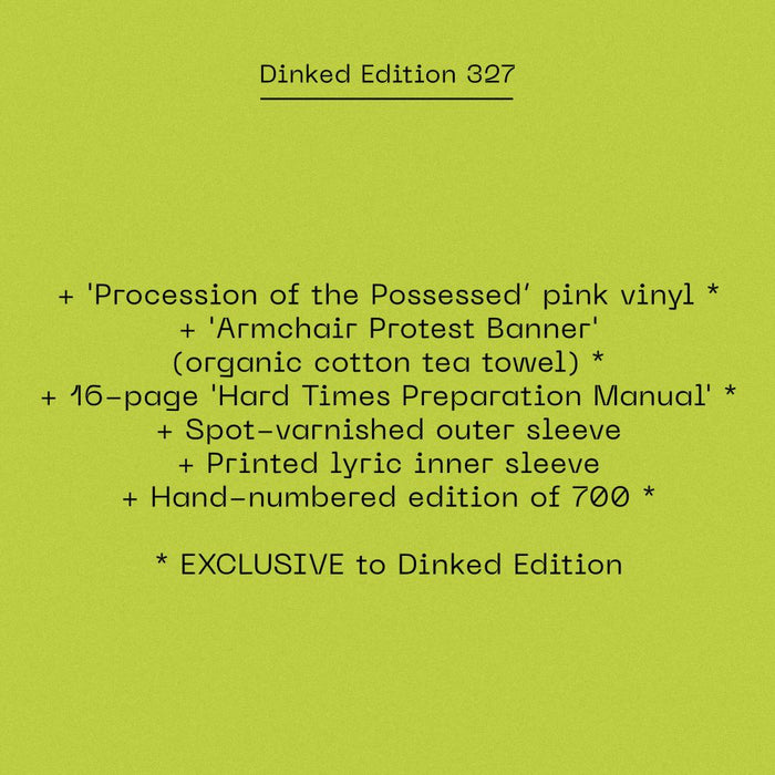 Snapped Ankles Hard Times Furious Dancing Vinyl LP 2025 Ltd Dinked Edition #327