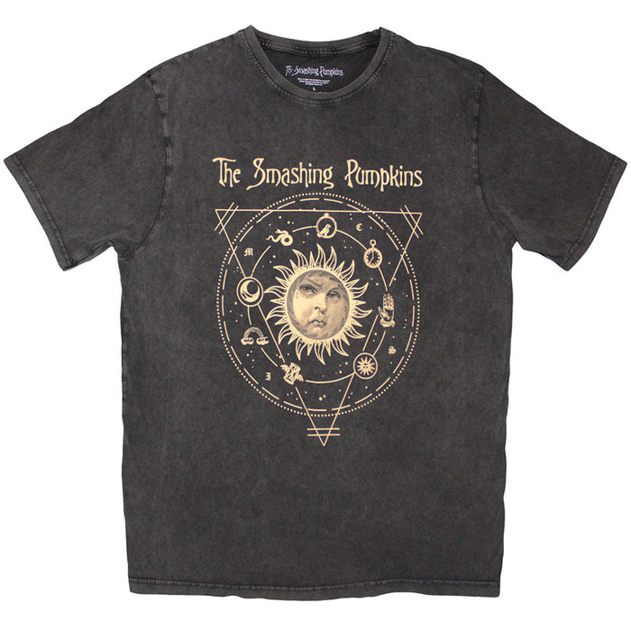 Smashing Pumpkins Celestial Sun Stone Wash Large T-Shirt