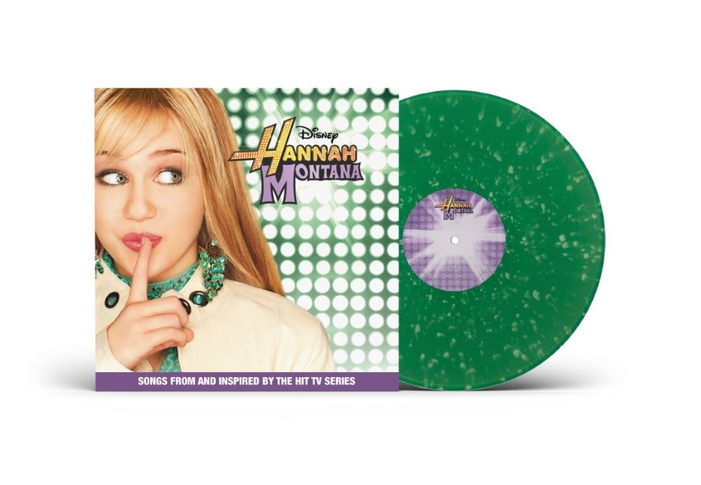 Hannah Montana (Self Titled) Vinyl LP Green Splatter Colour Due Out 20/03/26