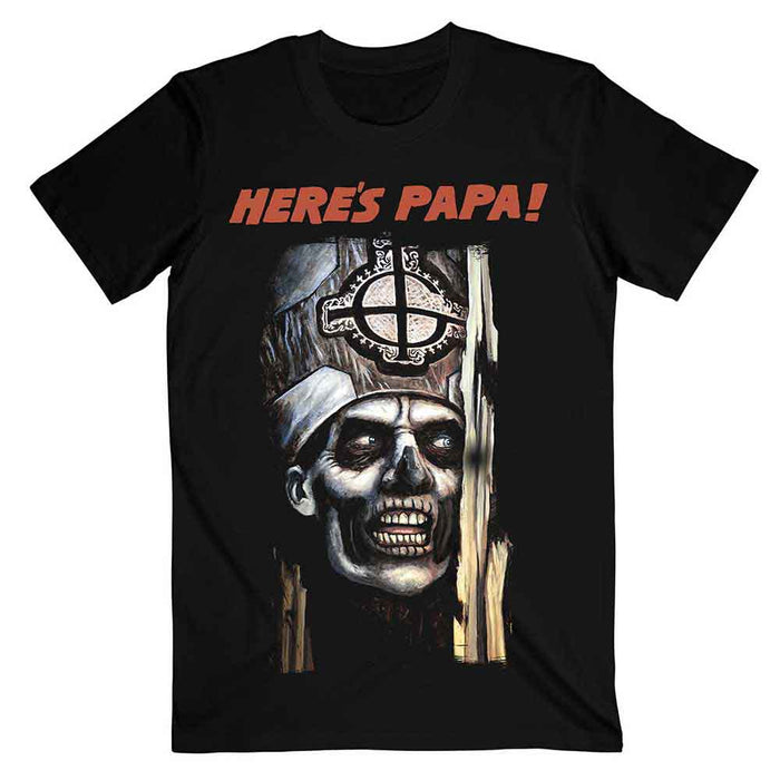 Ghost Here's Papa Black X-Large T-Shirt
