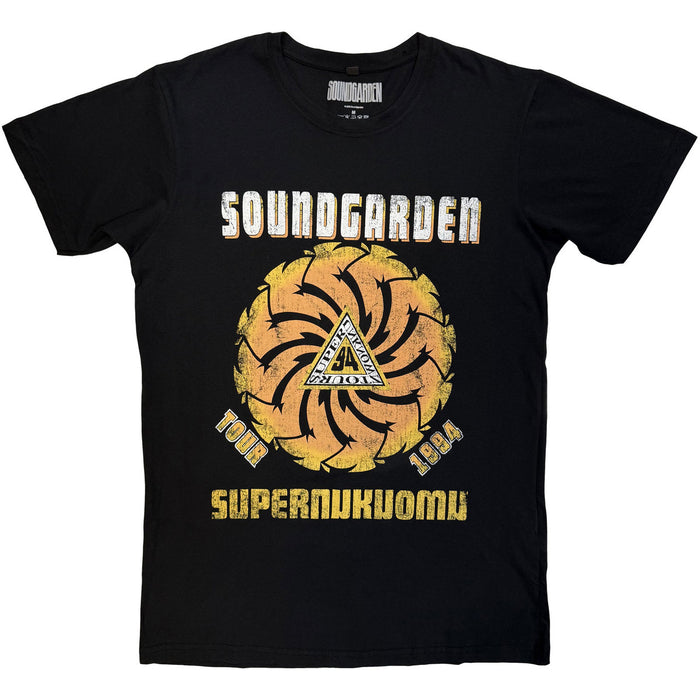 Soundgarden Superunknown Tour 94' Black X-Large T-Shirt