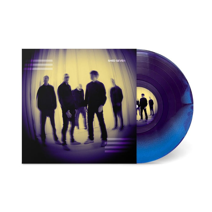 Shed Seven (Self Titled) Vinyl LP Indies Purple & Blue Swirl Colour Due Out 08/01/27