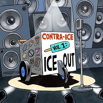Various Artists Contra-ICE Vol. 1: Ice Out Vinyl LP Orange / Blue Colour  Due Out 02/10/26