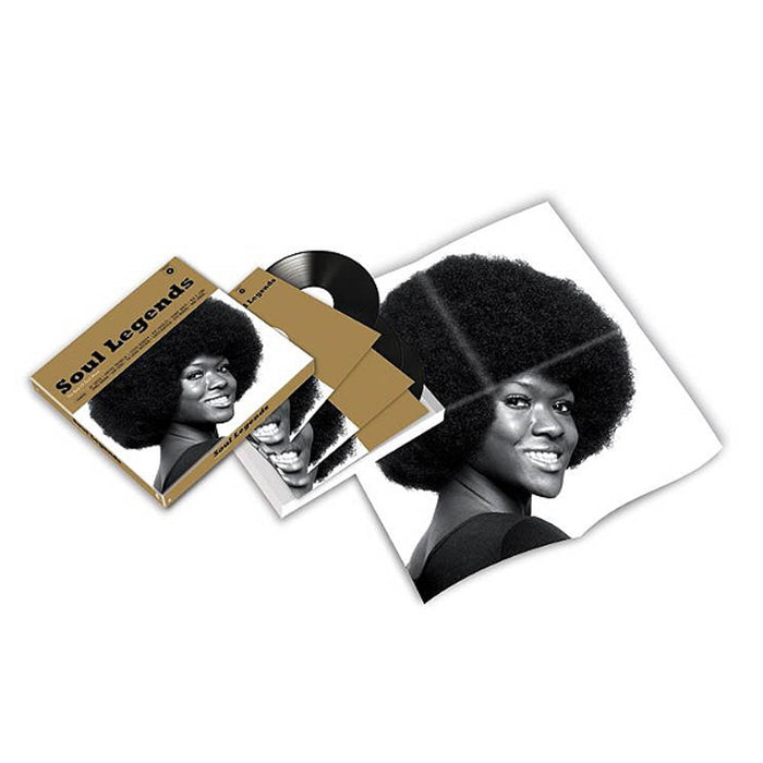 Soul Legends Best of Soul Music Triple Vinyl LP Box Set New 2019