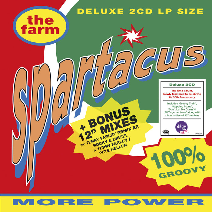 The Farm Spartacus Vinyl LP Tri Colour NAD 2026 Due Out 17/10/26