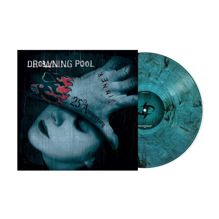 Drowning Pool Sinner (25th Anniversary) Vinyl LP Sea Blue Smoke Colour 2026