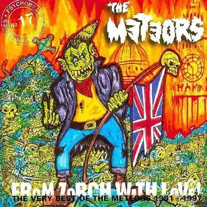 The Meteors From Zorch With Love: The Very Best Of The Meteors 1981-1997 Vinyl LP Red/Yellow & Green/Black Splatter Colour RSD 2026