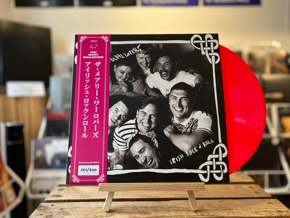 The Mary Wallopers Irish Rock N Roll Vinyl LP Pink Colour Assai Obi Edition 2023