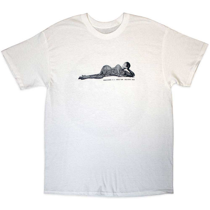Beyoncé© Worldwide Renaissance Tour 2023 White Large T-Shirt