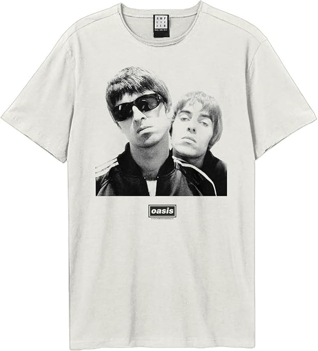 Oasis Noel & Liam Vintage White Medium T-Shirt