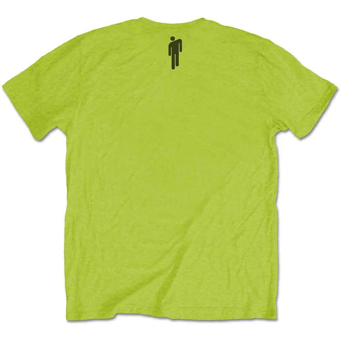 Billie Eilish Racer Logo & Blohsh Lime Green XX-Large T-Shirt
