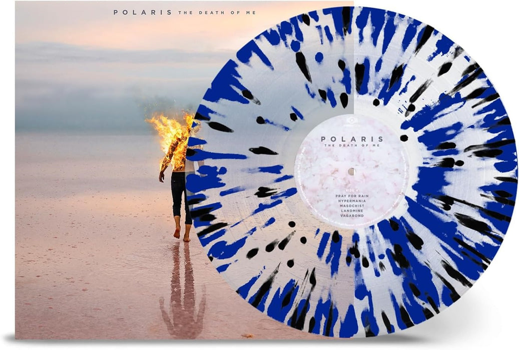 Polaris The Death Of Me Vinyl LP Clear Blue & Black Splatter Colour 2024