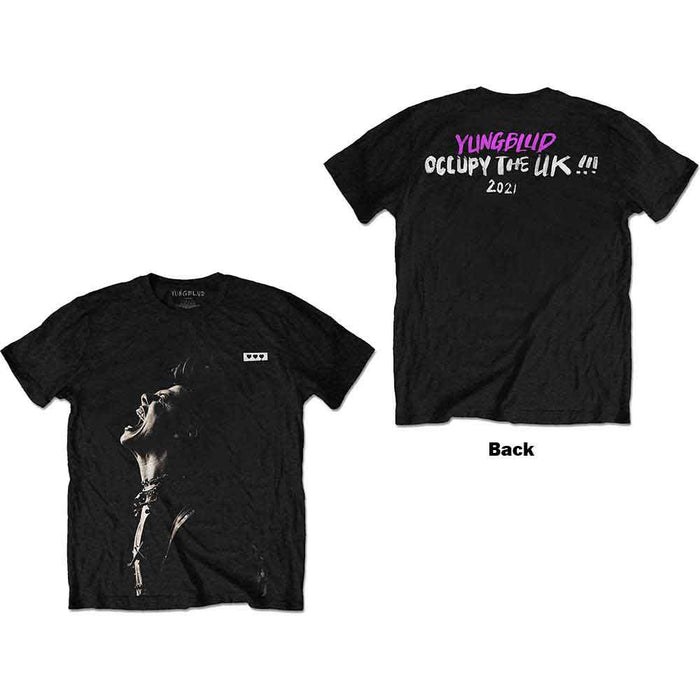 Yungblud Occupy the UK Black X-Large T-Shirt
