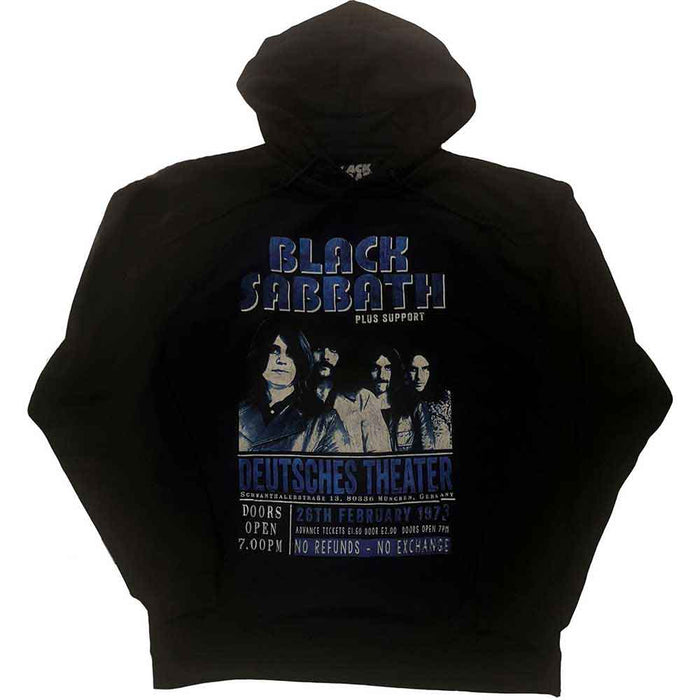 Black Sabbath Deutsches '73 X-Large Hoodie