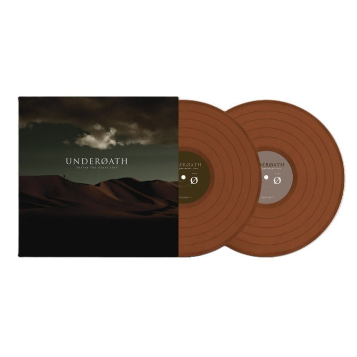 Underoath Define The Great Line Vinyl LP Brown Colour Due Out 31/07/26