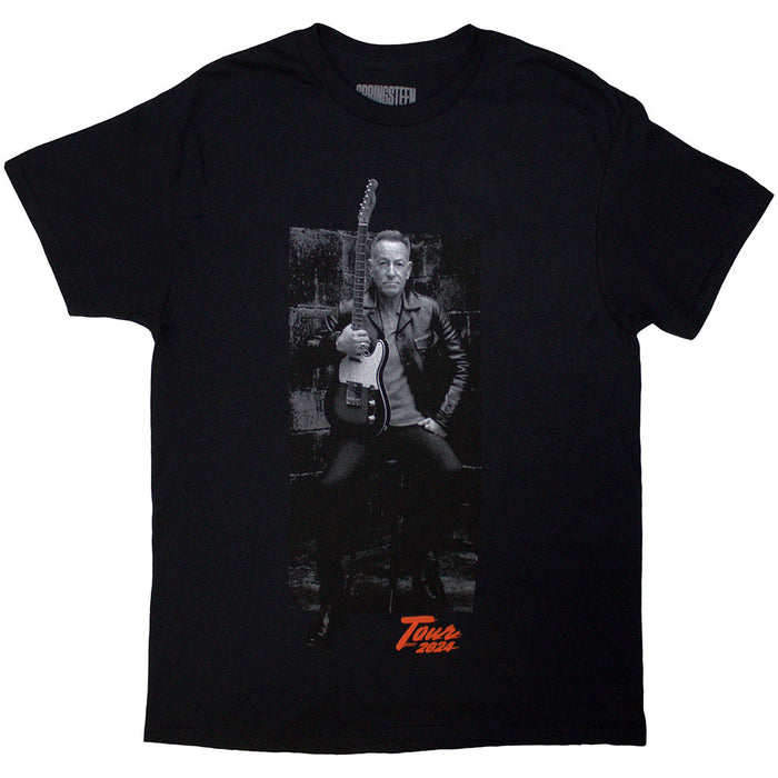 Bruce Springsteen Tour '24 Wheel Black Large T-Shirt