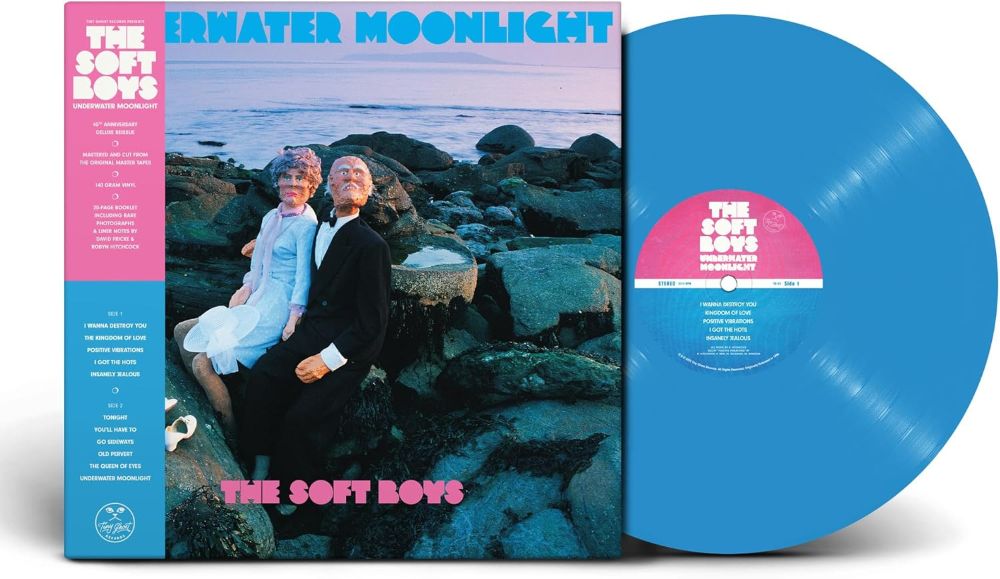 The Soft Boys Underwater Moonlight (45th Anniversary Remaster) Vinyl LP Blue Colour 2025