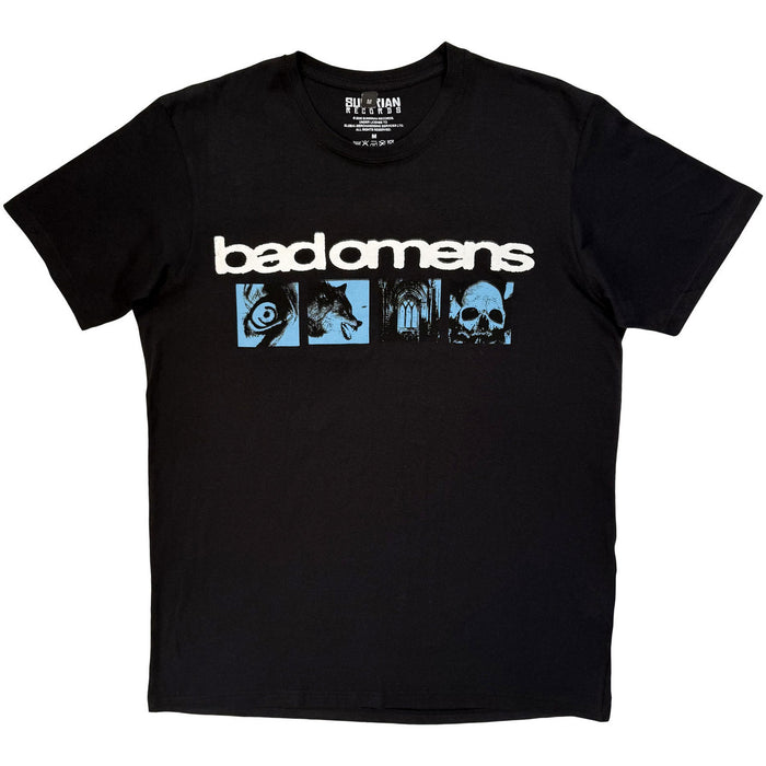 Bad Omens Specter Collage Black Medium T-Shirt
