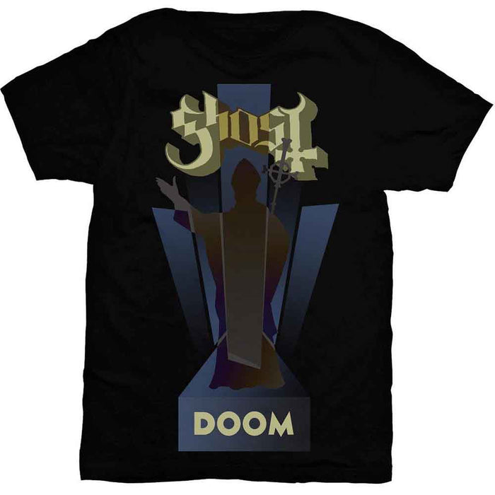 Ghost Doom Black X-Large T-Shirt