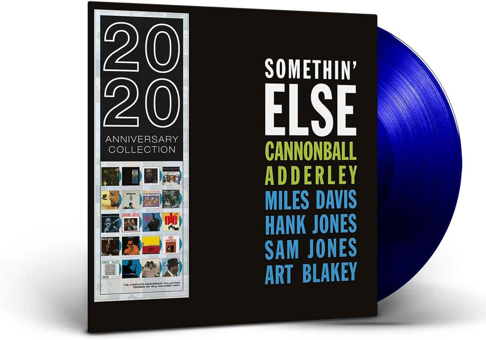 Cannonball Adderley Somethin' Else Vinyl LP Blue Colour 2019