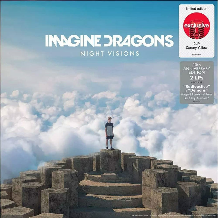 Imagine Dragons Night Visions Vinyl LP Canary Yellow 2022