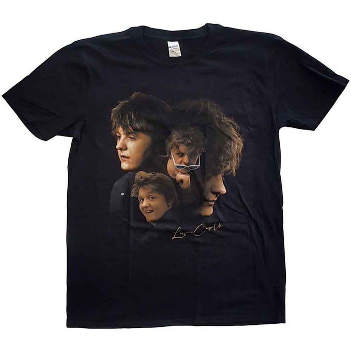 Lewis Capaldi Photo Montage Black Small T-Shirt