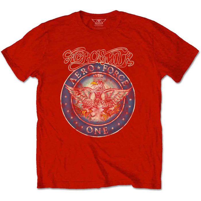 Aerosmith Aero Force Red Large T-Shirt