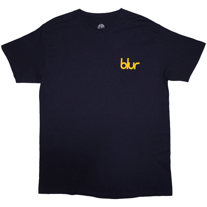 Blur Parklife Navy Blue Large T-Shirt
