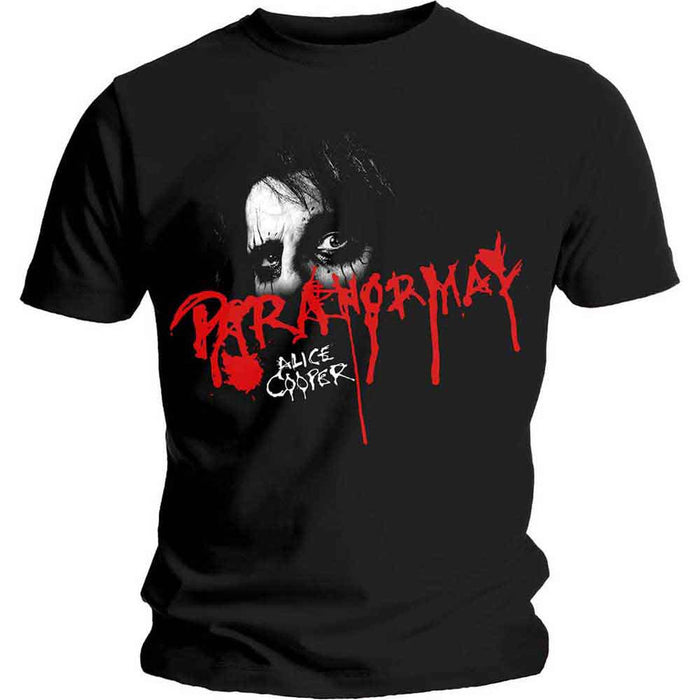 Alice Cooper Paranormal Eyes Black X-Large T-Shirt