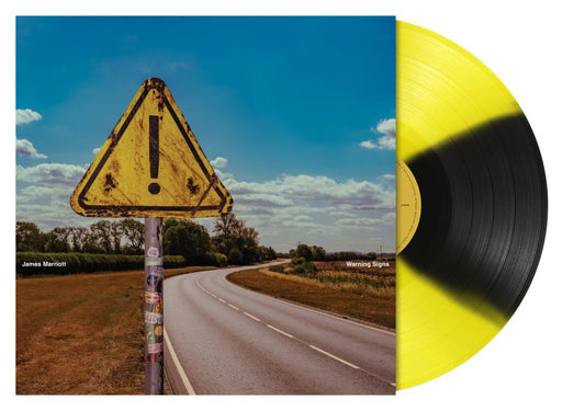 James Marriott Warning Signs Vinyl LP Indies Yellow & Black Colour