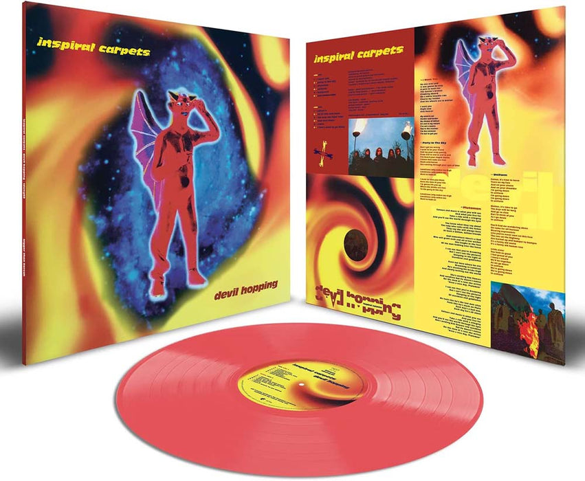 Inspiral Carpets Devil Hopping Vinyl LP Red Colour 2022