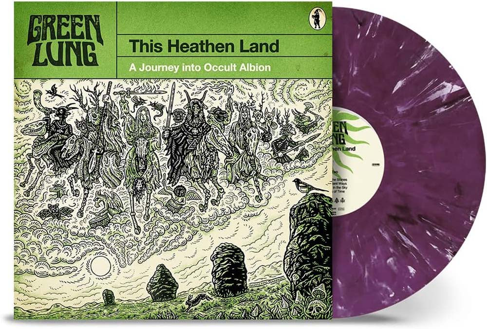 Green Lung This Heathen Land Vinyl LP Transparent Violet White Marble 2024